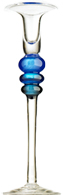 Candle Holder, blue