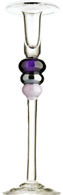 Candle Holder, mauve