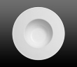 Dibbern Fine Bone China Pure - Deep plate wide rim 26cm 0.40 l