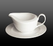 Dibbern Fine Bone China Classic - Sauce boat + stand 0.48 l