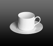 Dibbern Fine Bone China Cylindrical - Breakfast cup + saucer 0.35 l