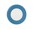 Dibbern Fine Bone China South Beach - Plate 22cm, turquoise/navy