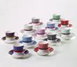 Dibbern Fine Bone China South Beach range - espresso cup+saucer 0.10 l